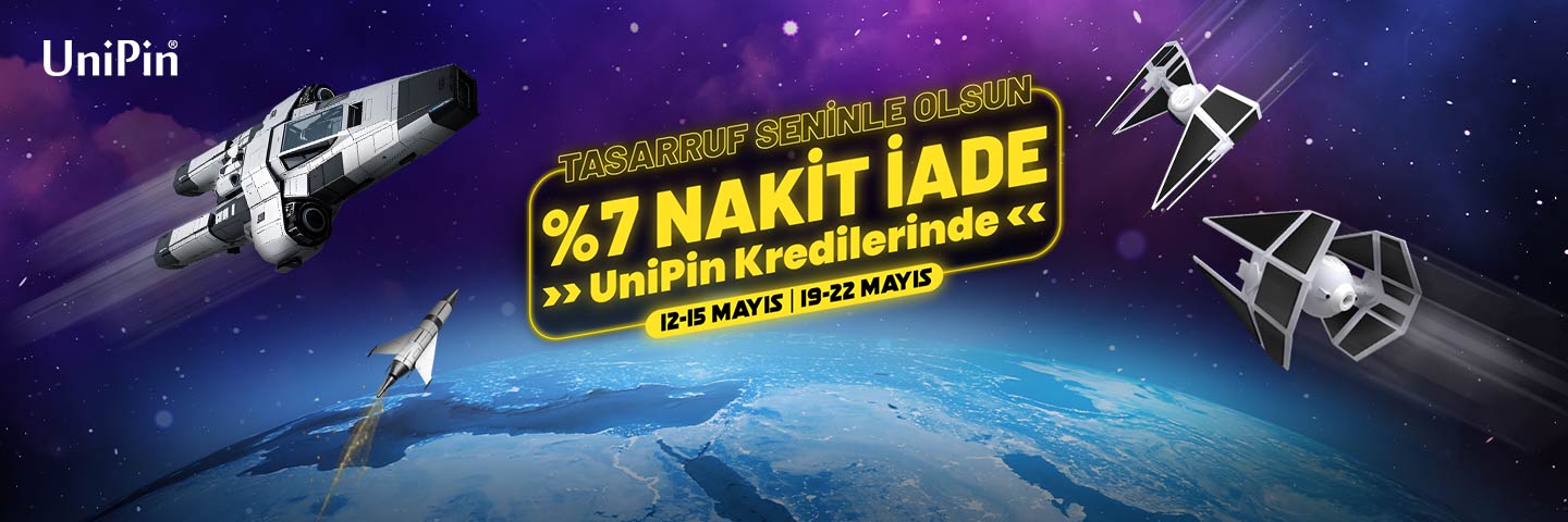 May The Savings Be With You – Yüklemelerinde %7 Cashback Kazan!